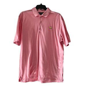 Masters Collection Men’s Polo Shirt Size Medium Augusta National Pink Cotton
